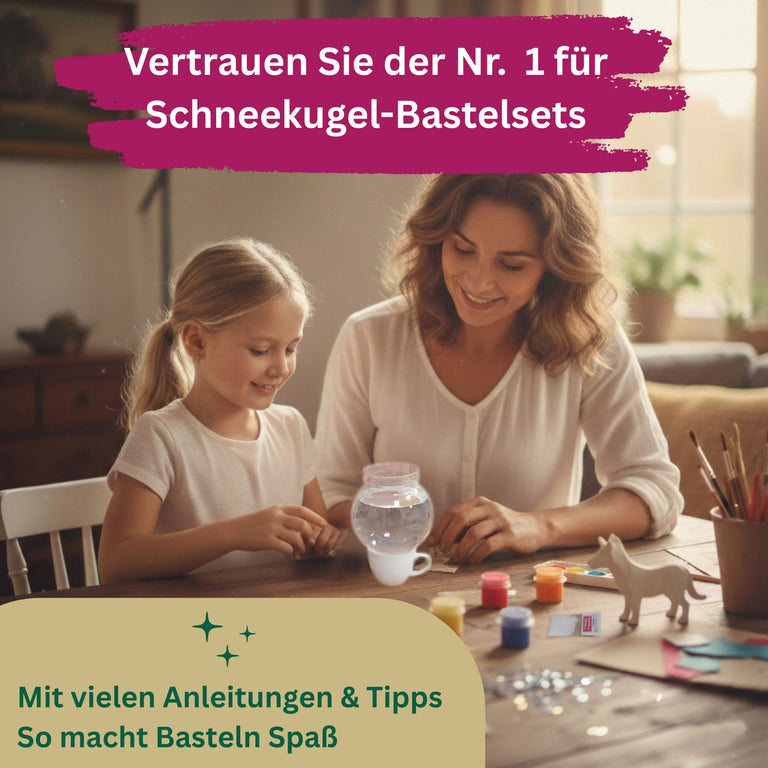 100mm Bastelset Sockel Silber antik Landschaft mit DIY-Schneekugel für Spieluhr - 1x Schnee