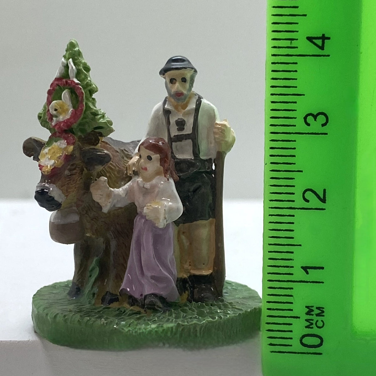 Innenmodell „Almabtrieb“ - 32 x 43 mm - Schneekugelhaus