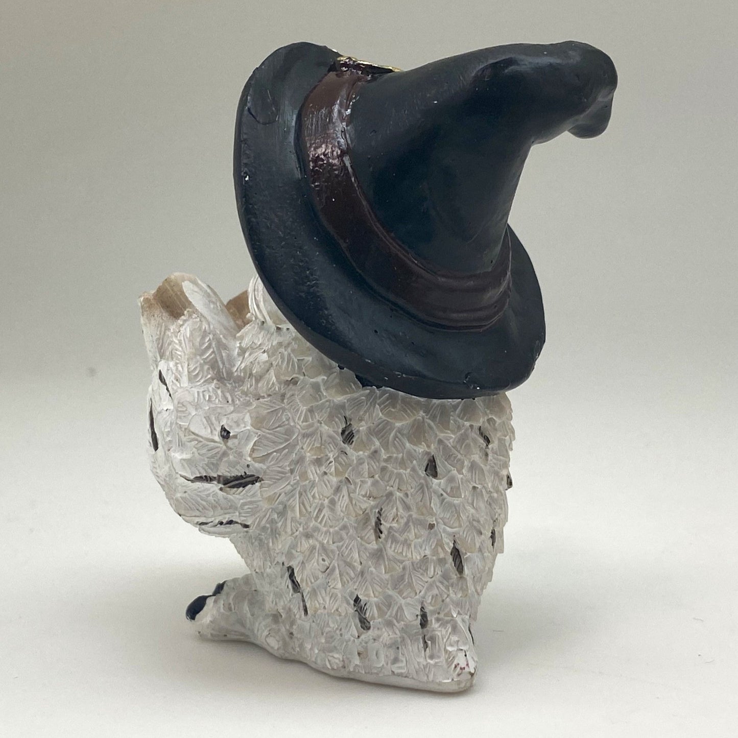 Innenmodell "Magische Eule mit Buch" - 65 x 75 mm - Schneekugelhaus