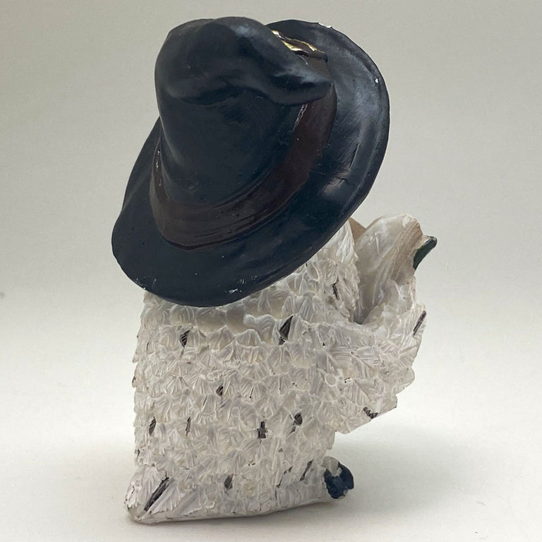 Innenmodell "Magische Eule mit Buch" - 65 x 75 mm - Schneekugelhaus