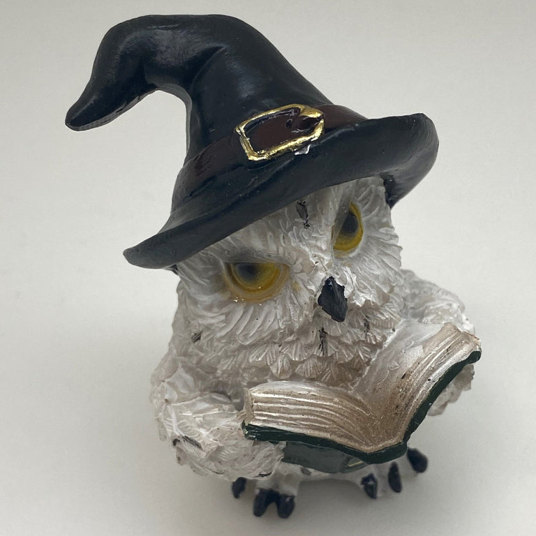 Innenmodell "Magische Eule mit Buch" - 65 x 75 mm - Schneekugelhaus