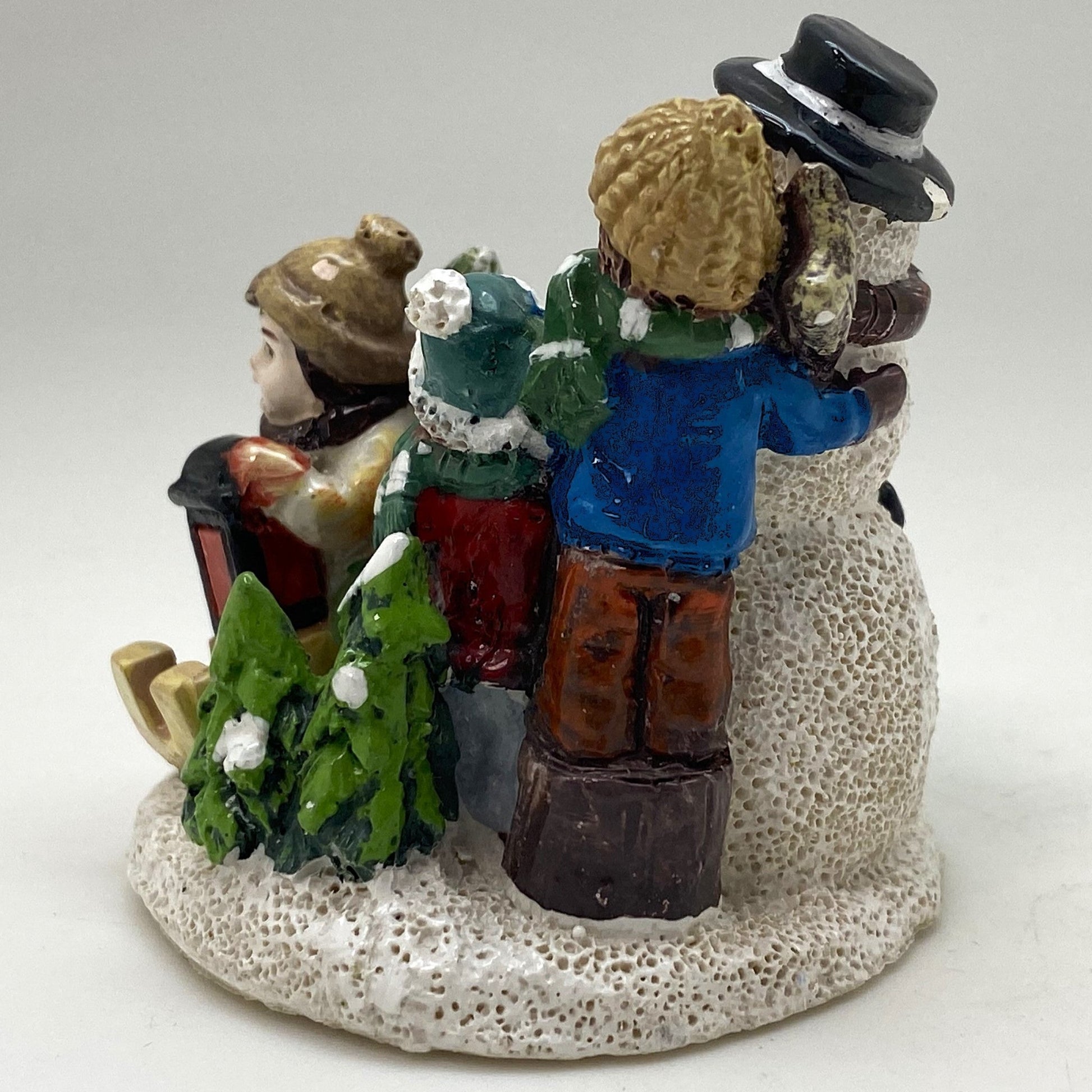 Innenmodell "Schneemann mit Kindern" - 60 x 67 mm - Schneekugelhaus
