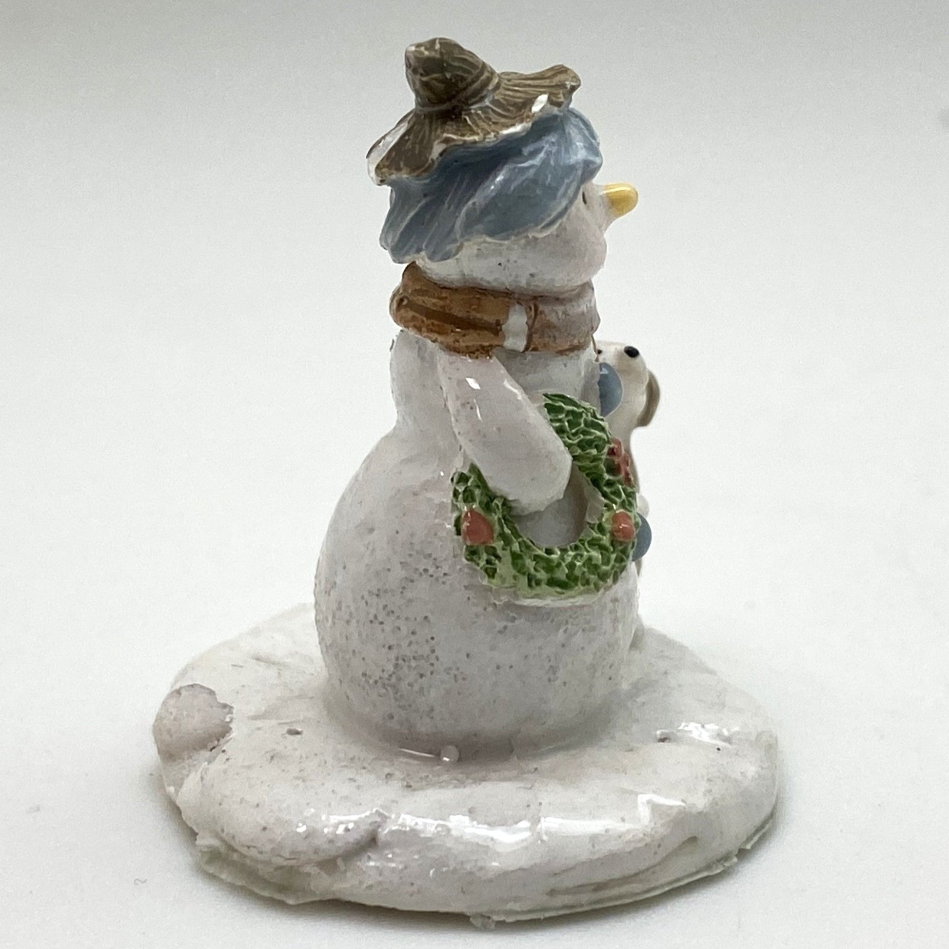 Innenmodell „Schneemann mit Stern & Hund“ – 33 x 40 mm - Schneekugelhaus