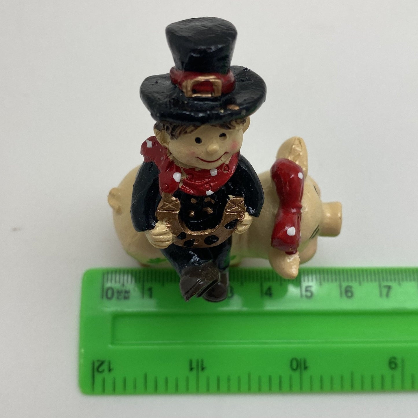 Innenmodell "Schornsteinfeger Hufeisen" - 50 x 70 mm - Schneekugelhaus