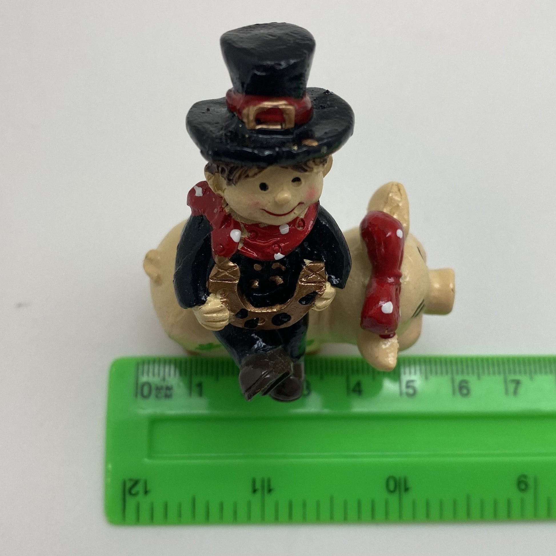 Innenmodell "Schornsteinfeger Hufeisen" - 50 x 70 mm - Schneekugelhaus