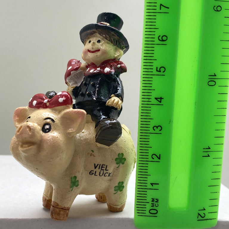 Innenmodell "Schornsteinfeger Pilz" - 50 x 70 mm - Schneekugelhaus