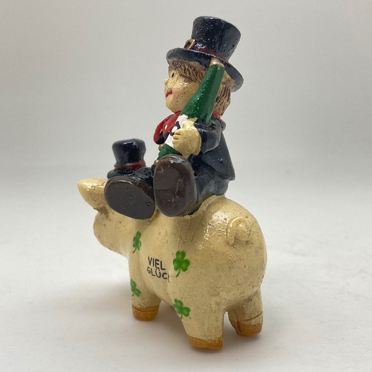 Innenmodell "Schornsteinfeger Sekt" - 50 x 70 mm - Schneekugelhaus